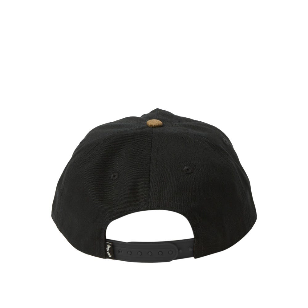 Mens Daily Low Profile Unstructured Cap In Black/Brown