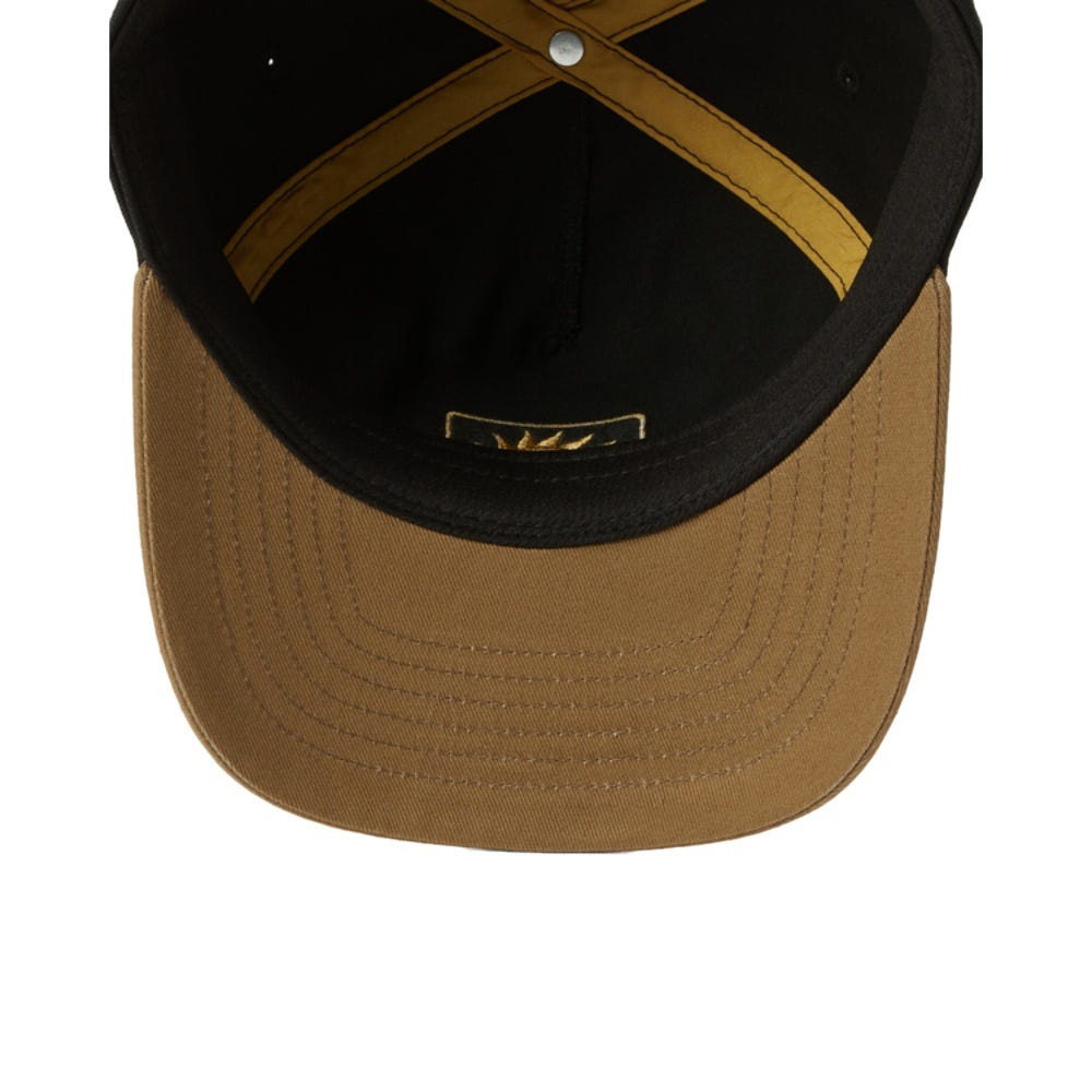 Mens Daily Low Profile Unstructured Cap In Black/Brown