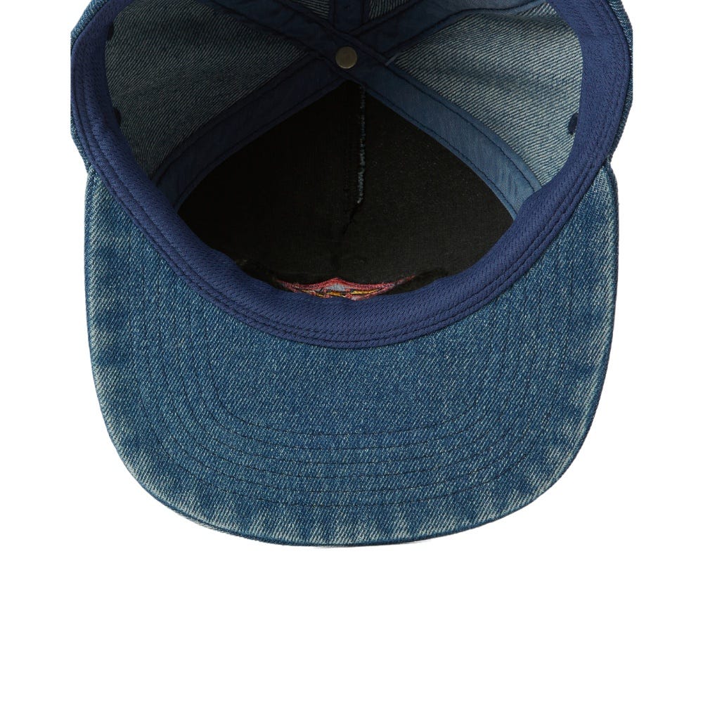 Mens Heritage Baseball Hat In Indigo