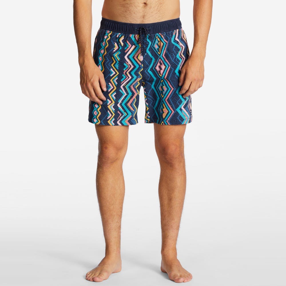 Mens Sundays Layback Boardshorts 17"