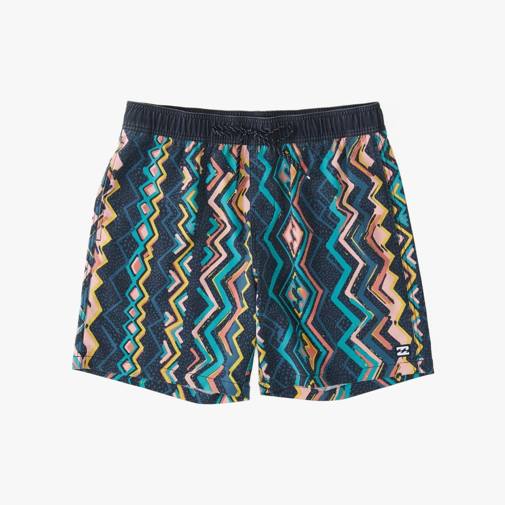 Mens Sundays Layback Boardshorts 17"