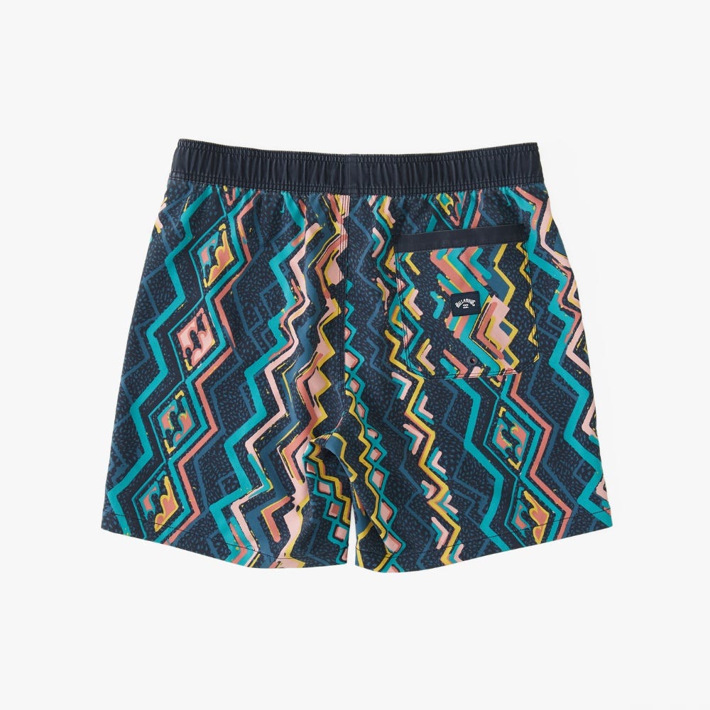 Mens Sundays Layback Boardshorts 17"