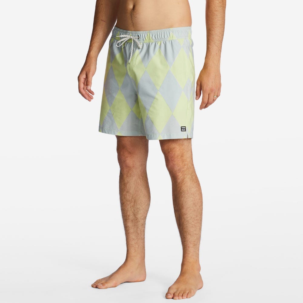Mens Sundays Layback Boardshorts 17"