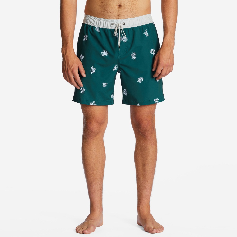 Mens Sundays Layback Boardshorts 17"