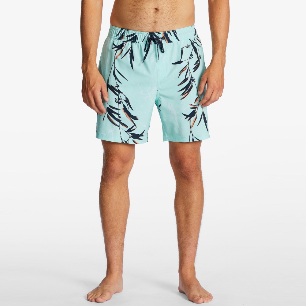 Mens Sundays Layback Boardshorts 17"