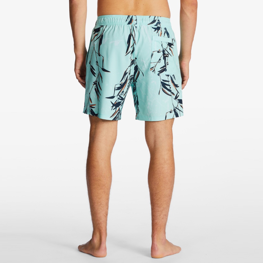Mens Sundays Layback Boardshorts 17"