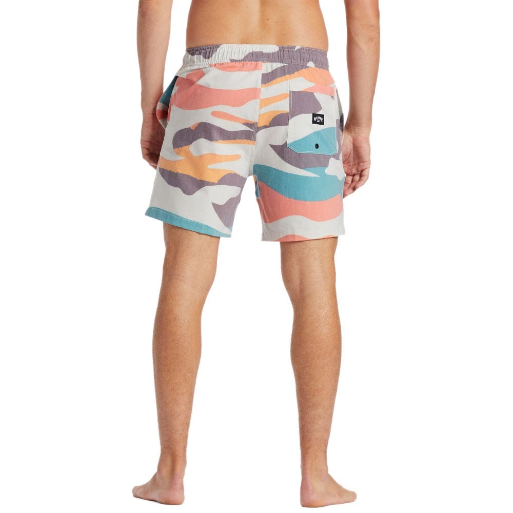 Mens Sundays Layback 17" Boardshorts In Sand