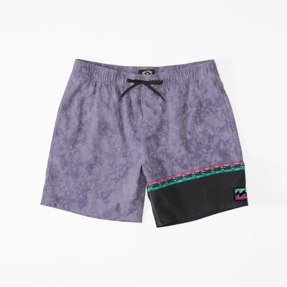Mens Burleigh Layback Boardshorts 17"