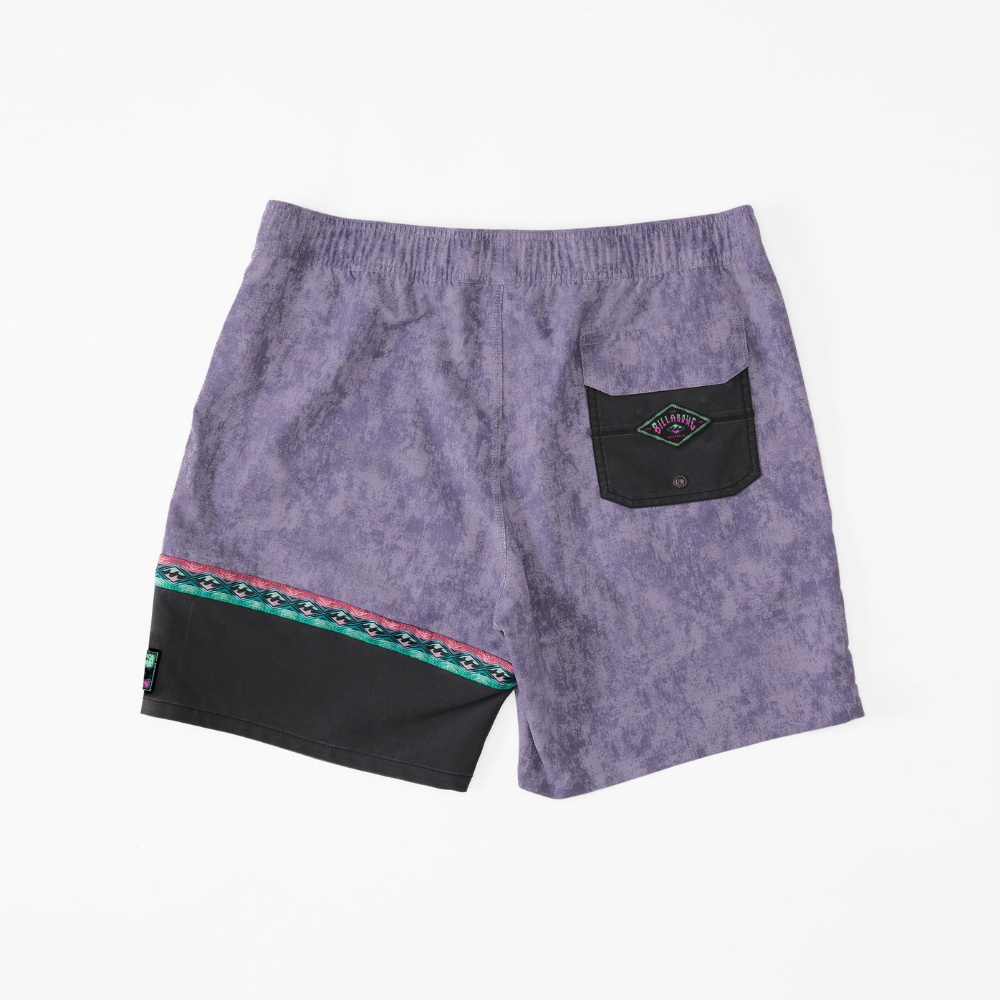 Mens Burleigh Layback Boardshorts 17"
