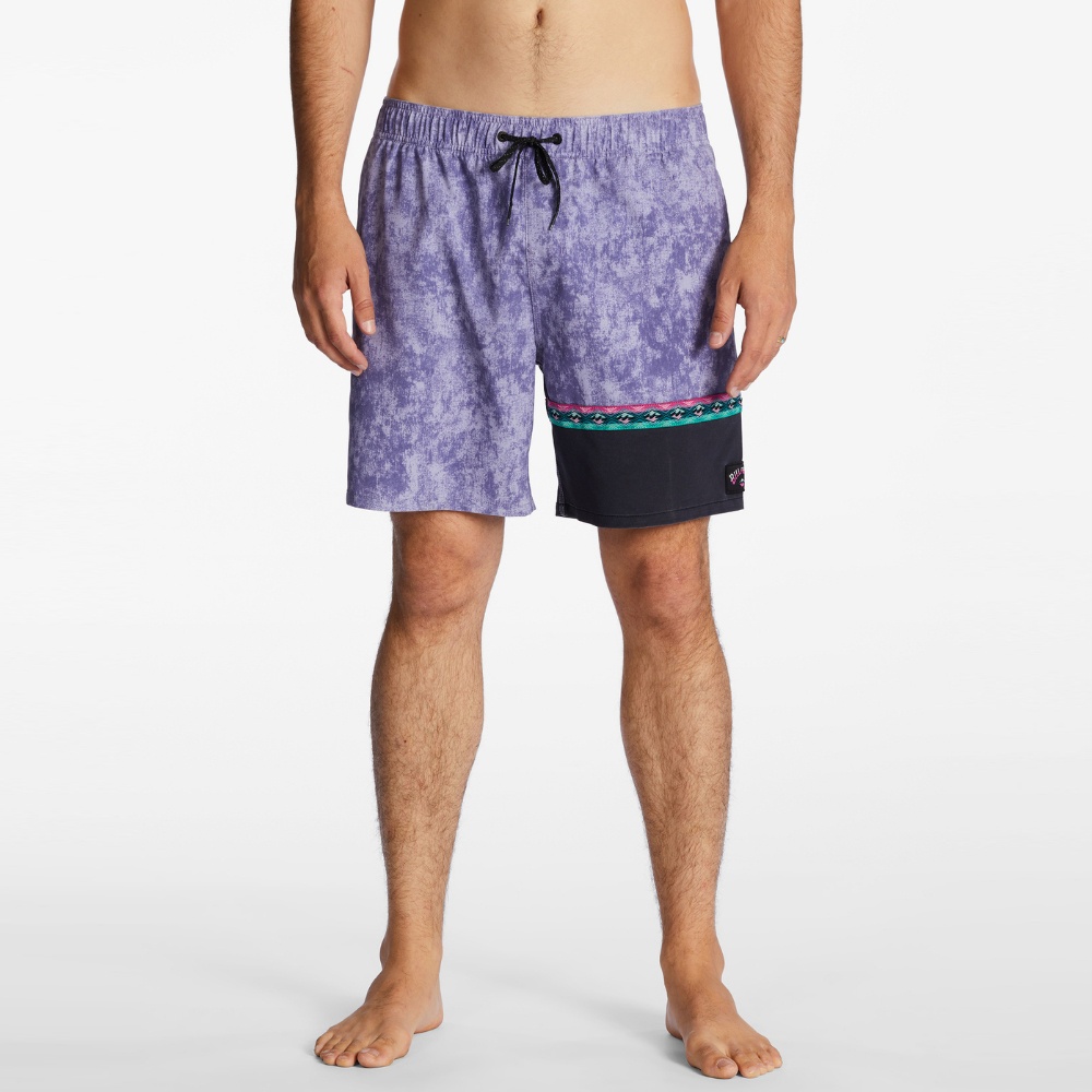 Mens Burleigh Layback Boardshorts 17"