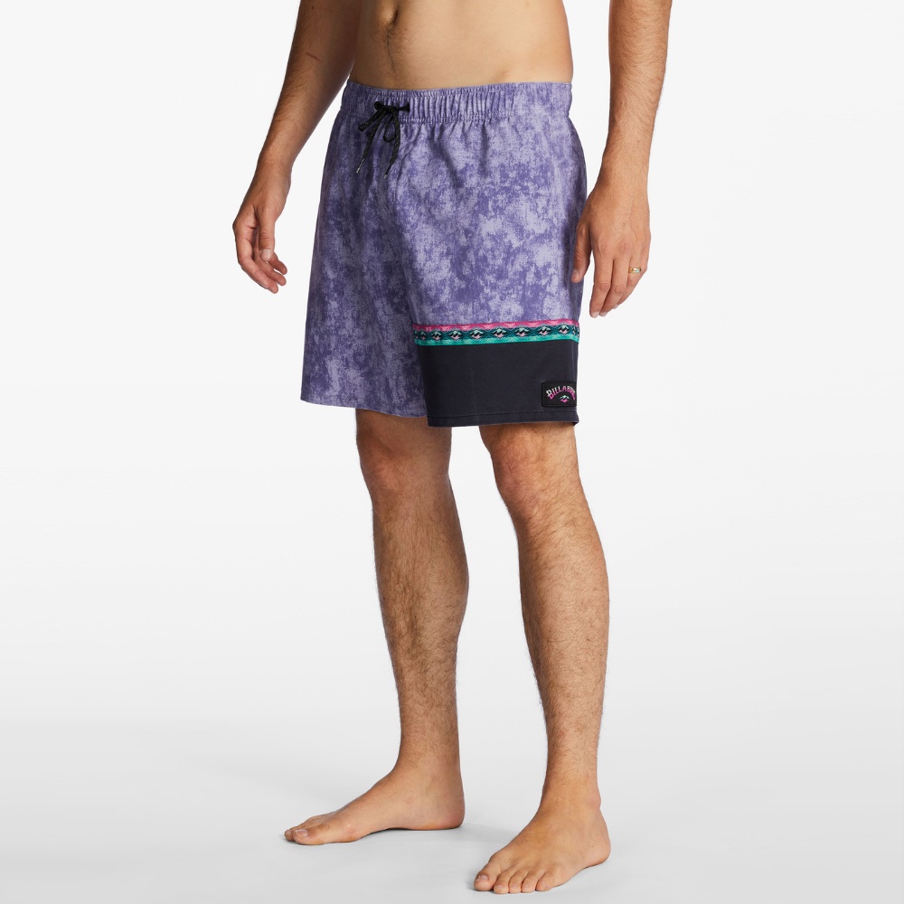 Mens Burleigh Layback Boardshorts 17"