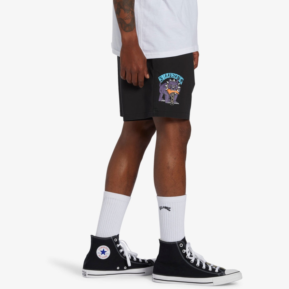Dog Days Layback 17" Elastic Waist Shorts - Men