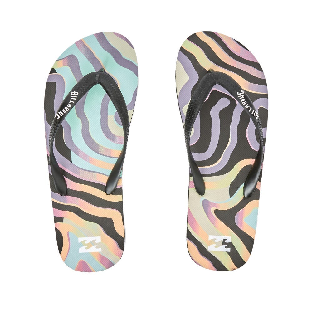 Mens Tides Thongs In Multi