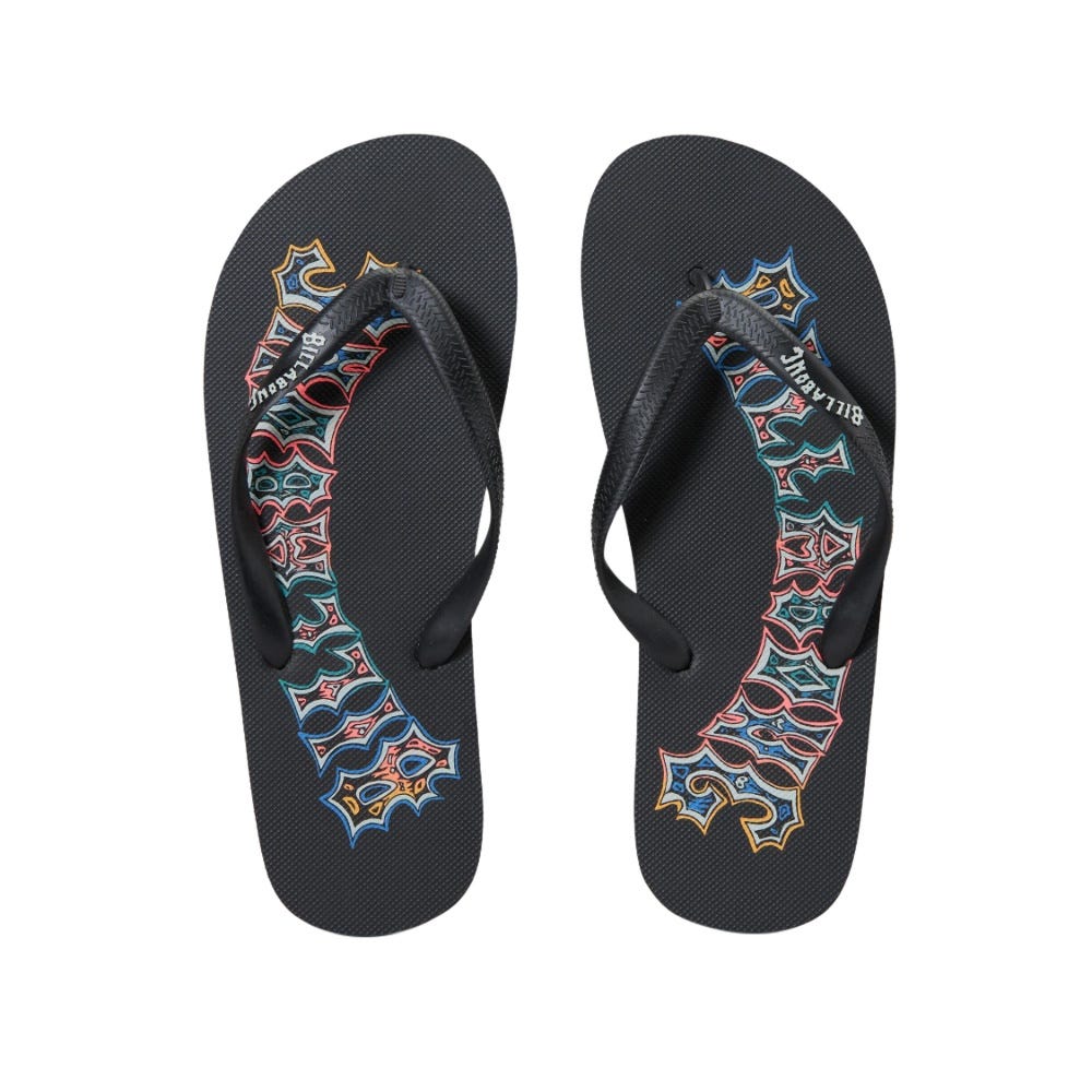 Mens Tides Thongs In Stealth Heather