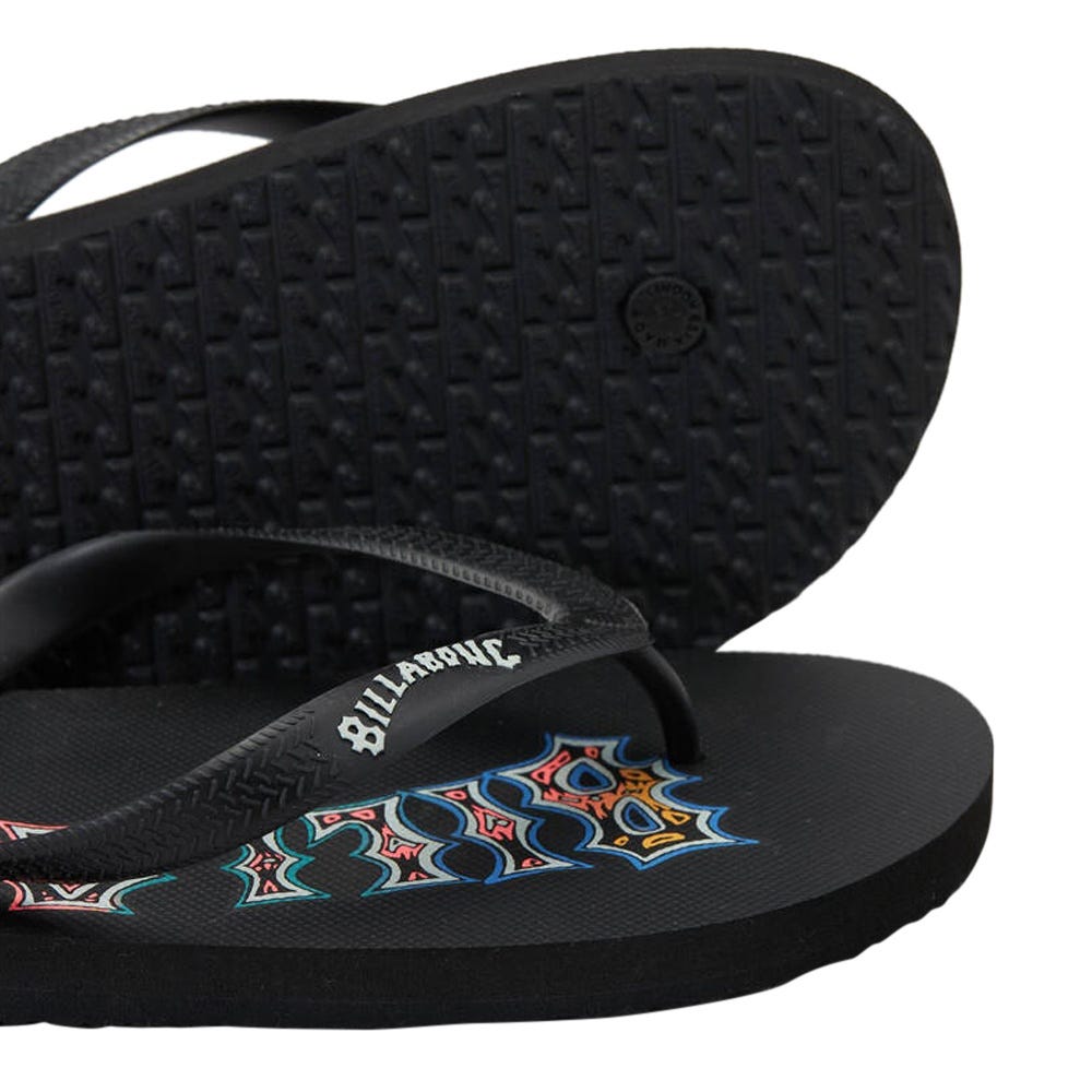 Mens Tides Thongs In Stealth Heather