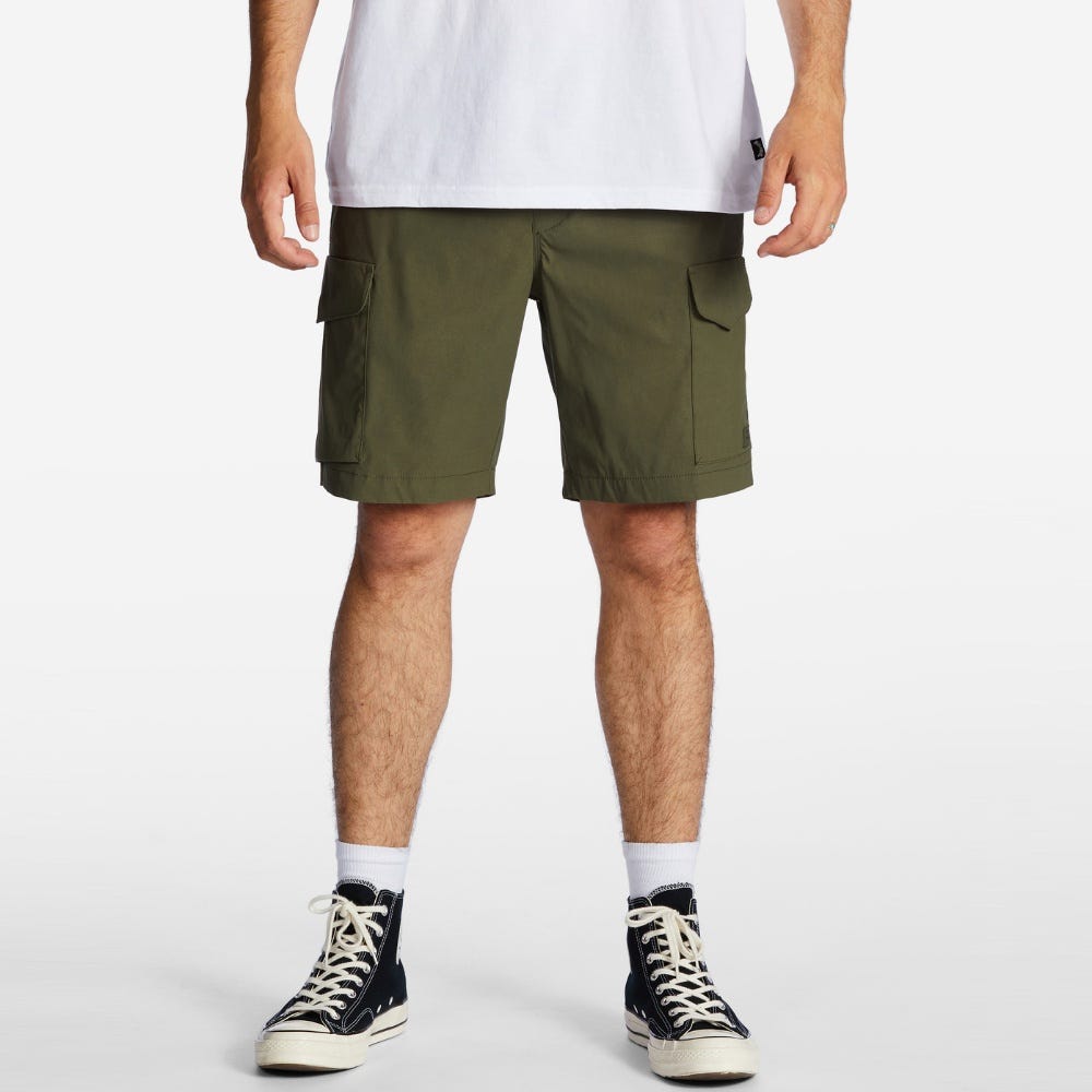 Mens Surftrek Elastic Technical Cargo Shorts