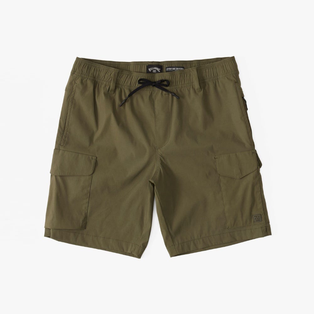 Mens Surftrek Elastic Technical Cargo Shorts
