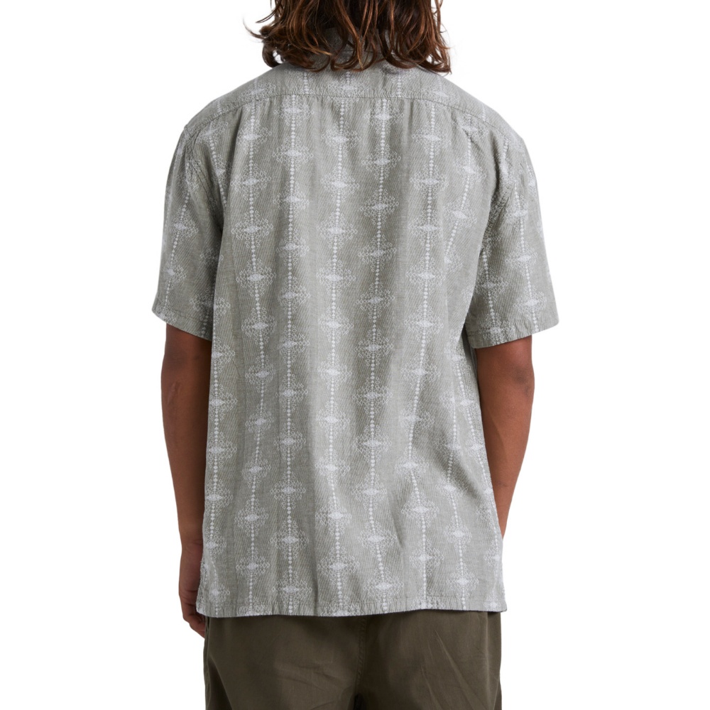 Mens Sundays Jacquard Short Sleeve Shirt