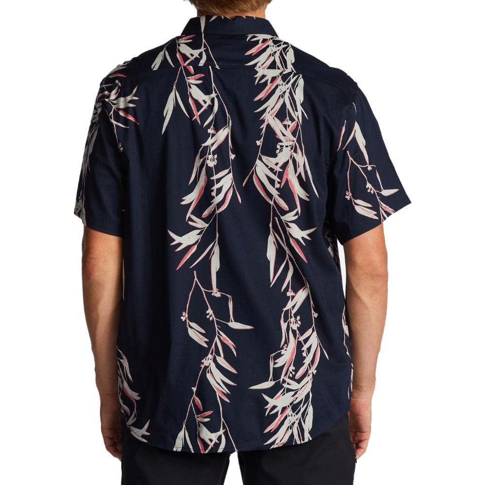 Mens Sundays Short Sleeve Shirt In Night