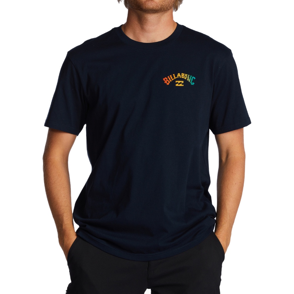 Mens Arch Fill T-Shirt In Navy