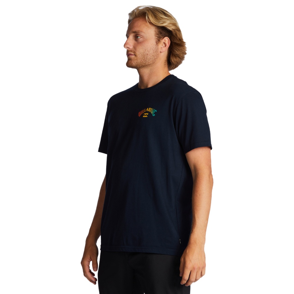 Mens Arch Fill T-Shirt In Navy