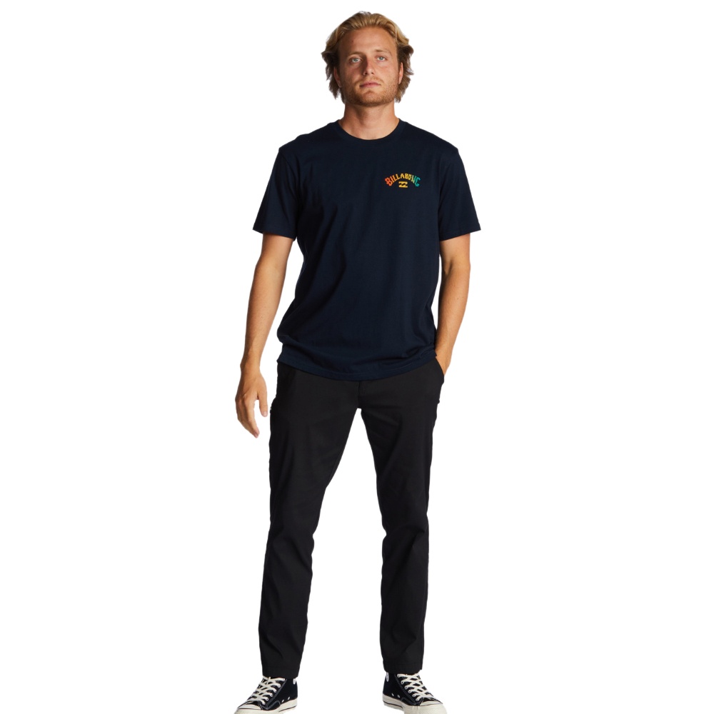 Mens Arch Fill T-Shirt In Navy