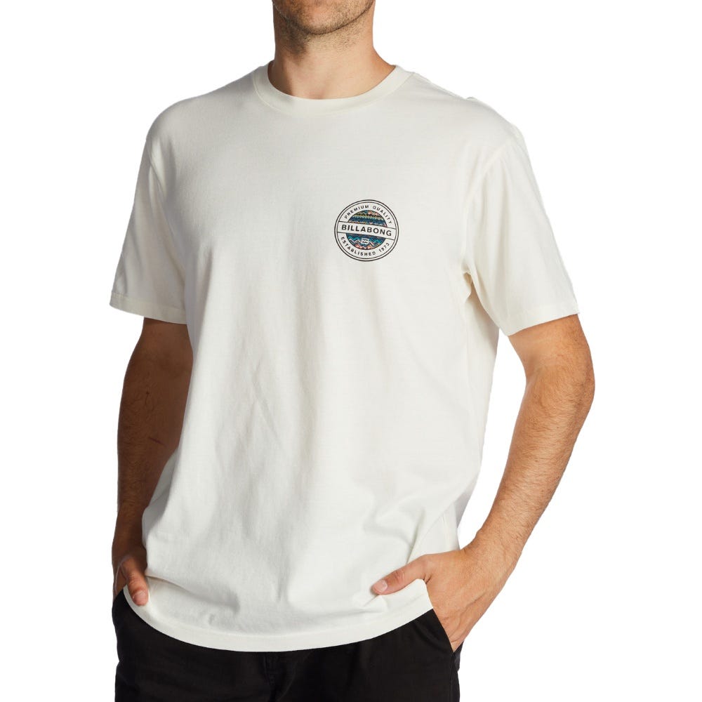 Mens Rotor T-Shirt In Off White