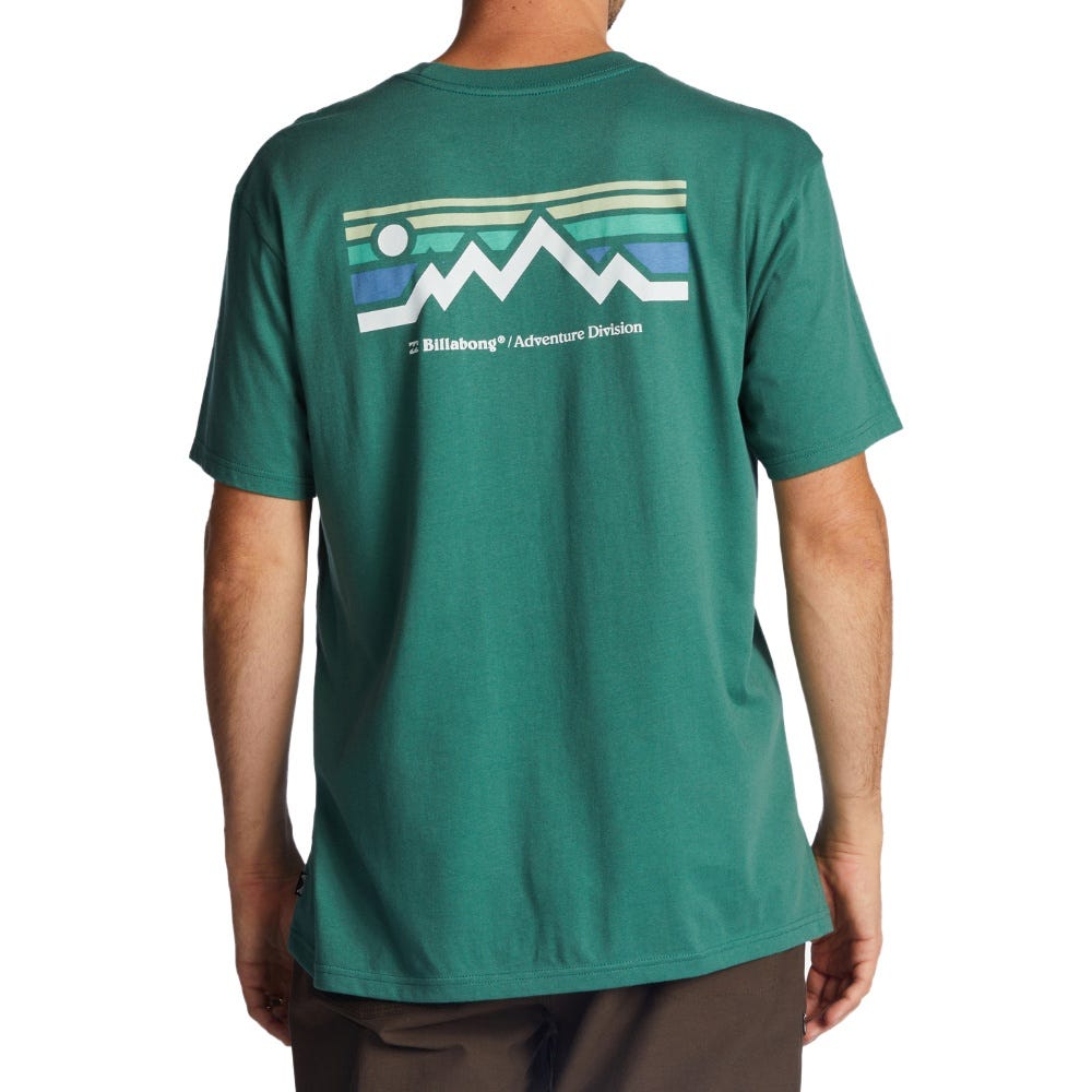 Mens A/Div Length Short Sleeve T-Shirt In Jungle