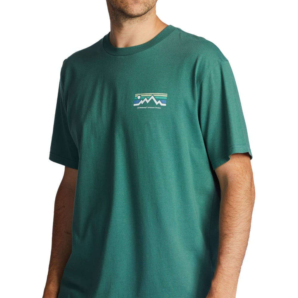 Mens A/Div Length Short Sleeve T-Shirt In Jungle