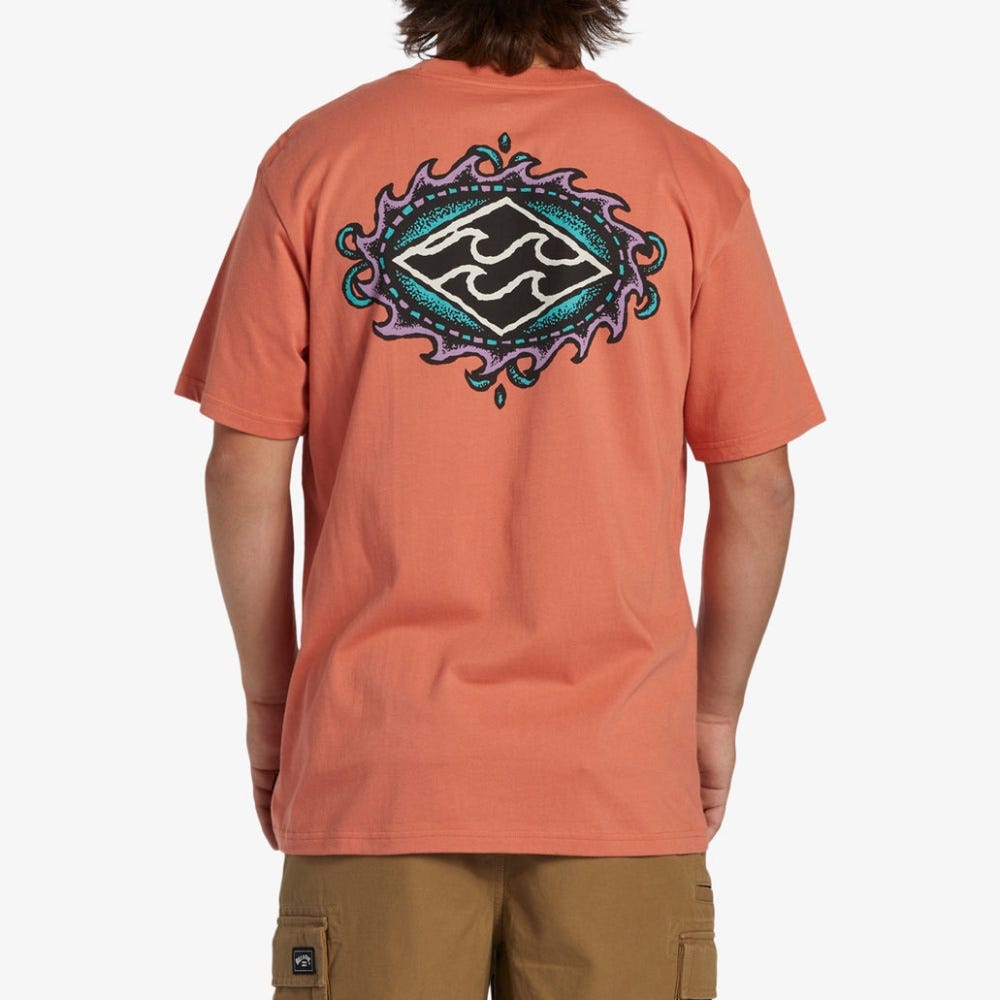 Crayon Wave Short Sleeve T-Shirt - Men