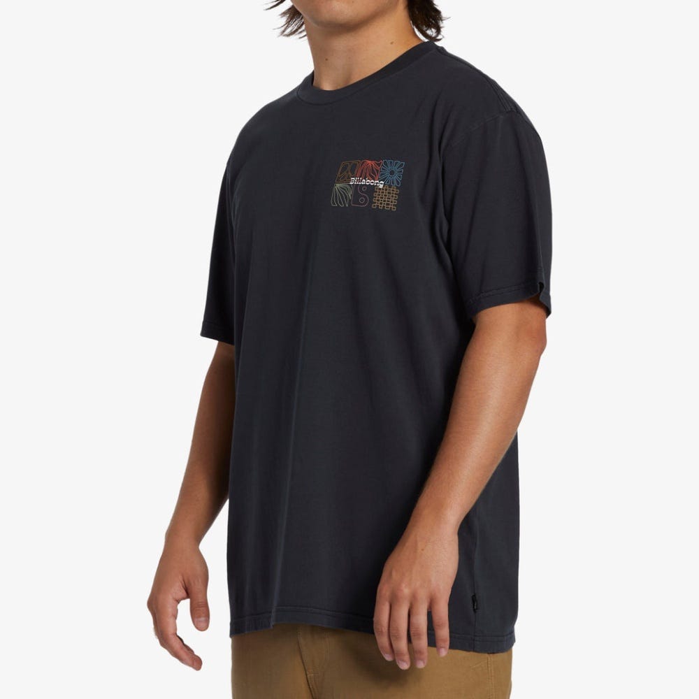 Reflections Short Sleeve Wave Washed T-Shirt - Men