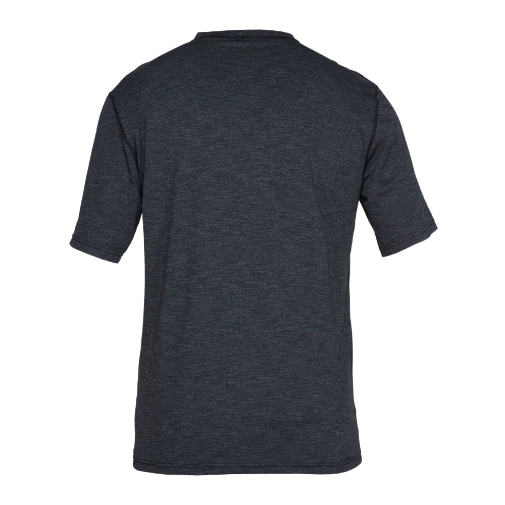Boys 8-16 Shoreline Loose Fit Rash Vest In Black Heather