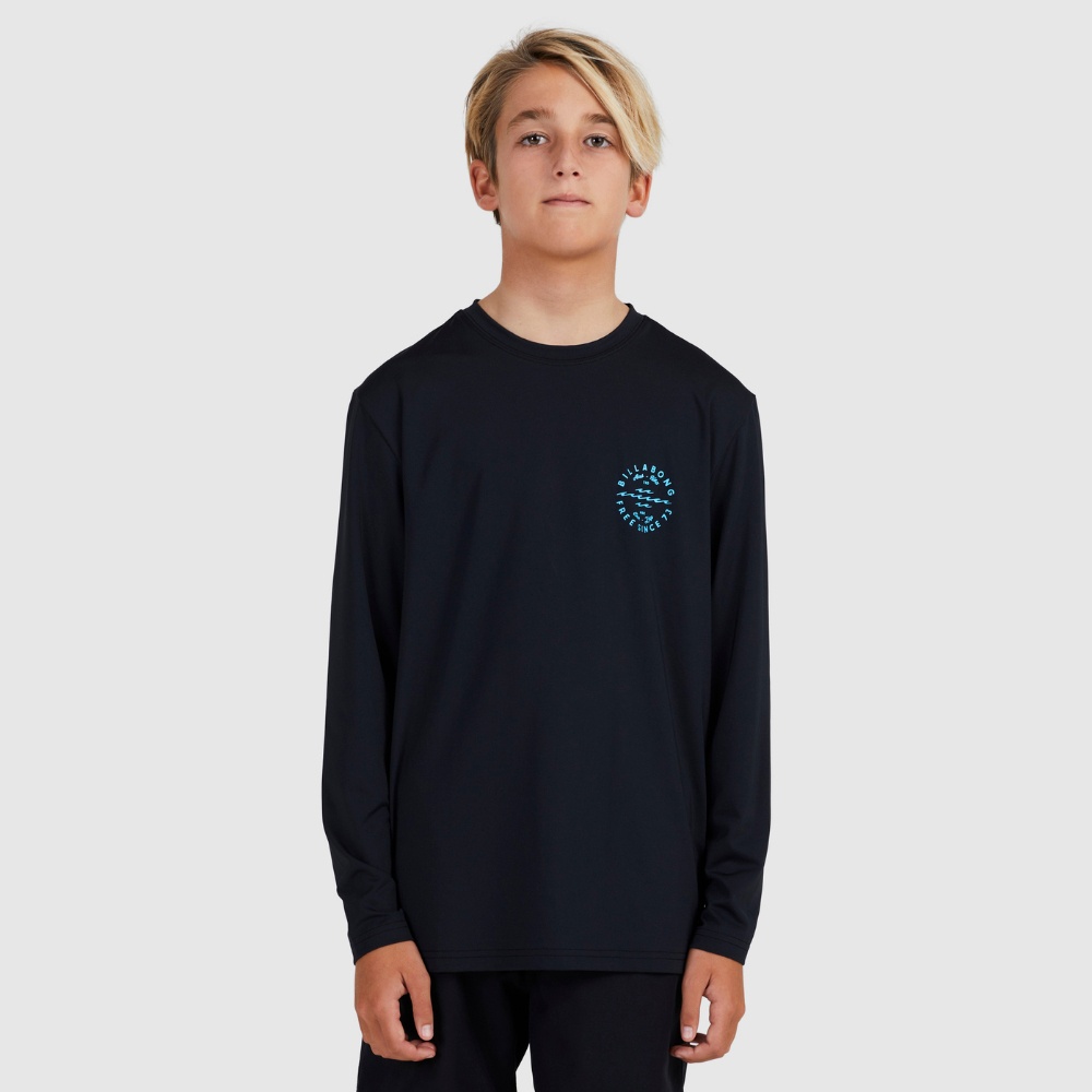 Boys 8-16 Big Wave Daz Rash Vest