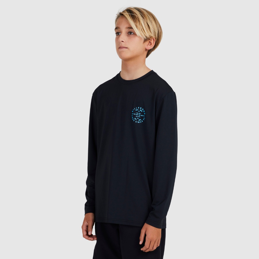 Boys 8-16 Big Wave Daz Rash Vest