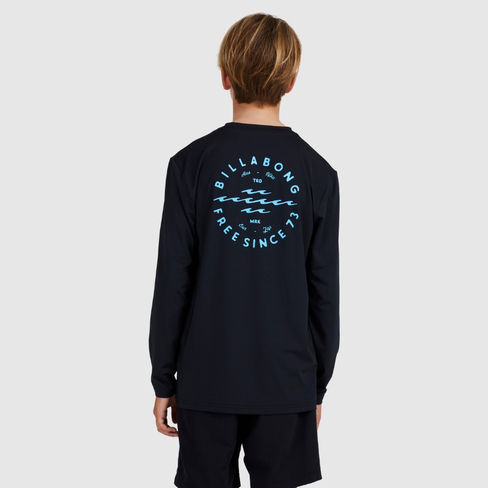 Boys 8-16 Big Wave Daz Rash Vest