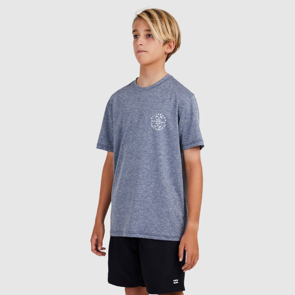 Boys 8-16 Big Wave Daz Rash Vest
