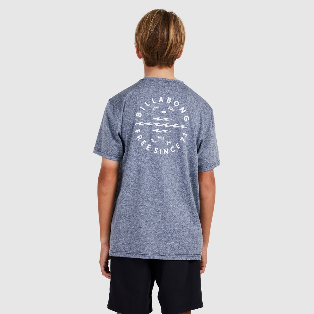 Boys 8-16 Big Wave Daz Rash Vest