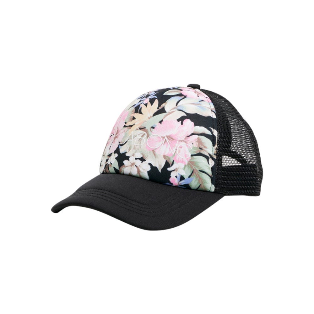 Girl's 6-14 Beachcomber Trucker Cap In Black