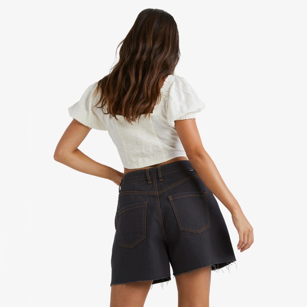 Billabong Women's Riley Shorts Riley In Off Black	