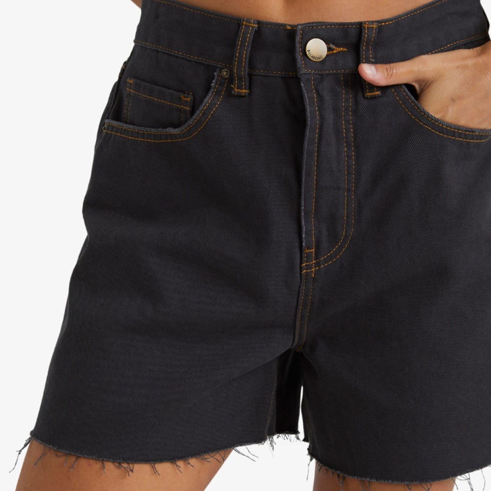 Billabong Women's Riley Shorts Riley In Off Black	