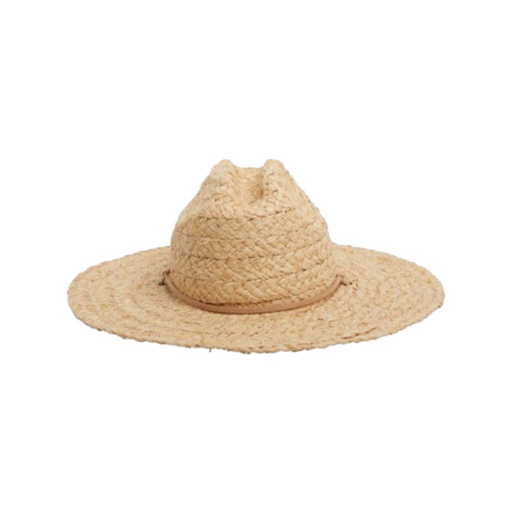 Womens Wave Chaser Straw Hat In Natural