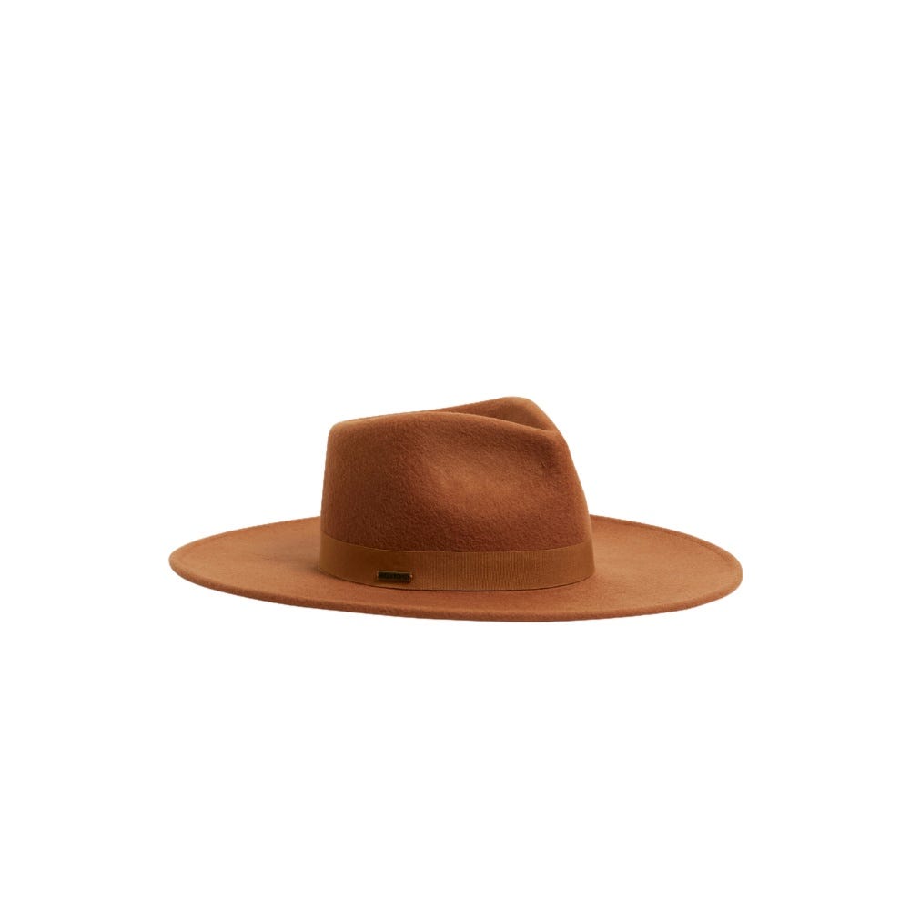 Womens Beautiful Day Felt Hat In Whiskey