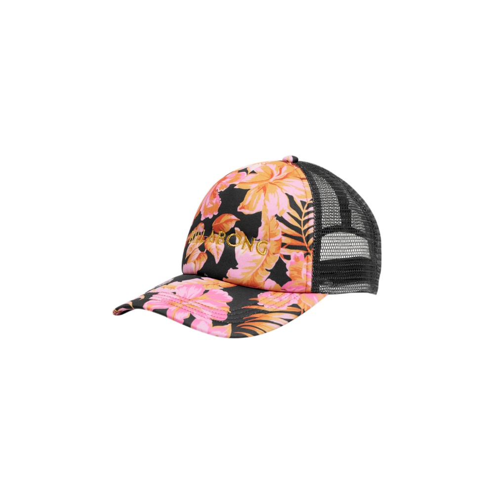 Womens Copacabana Trucker Cap In Black
