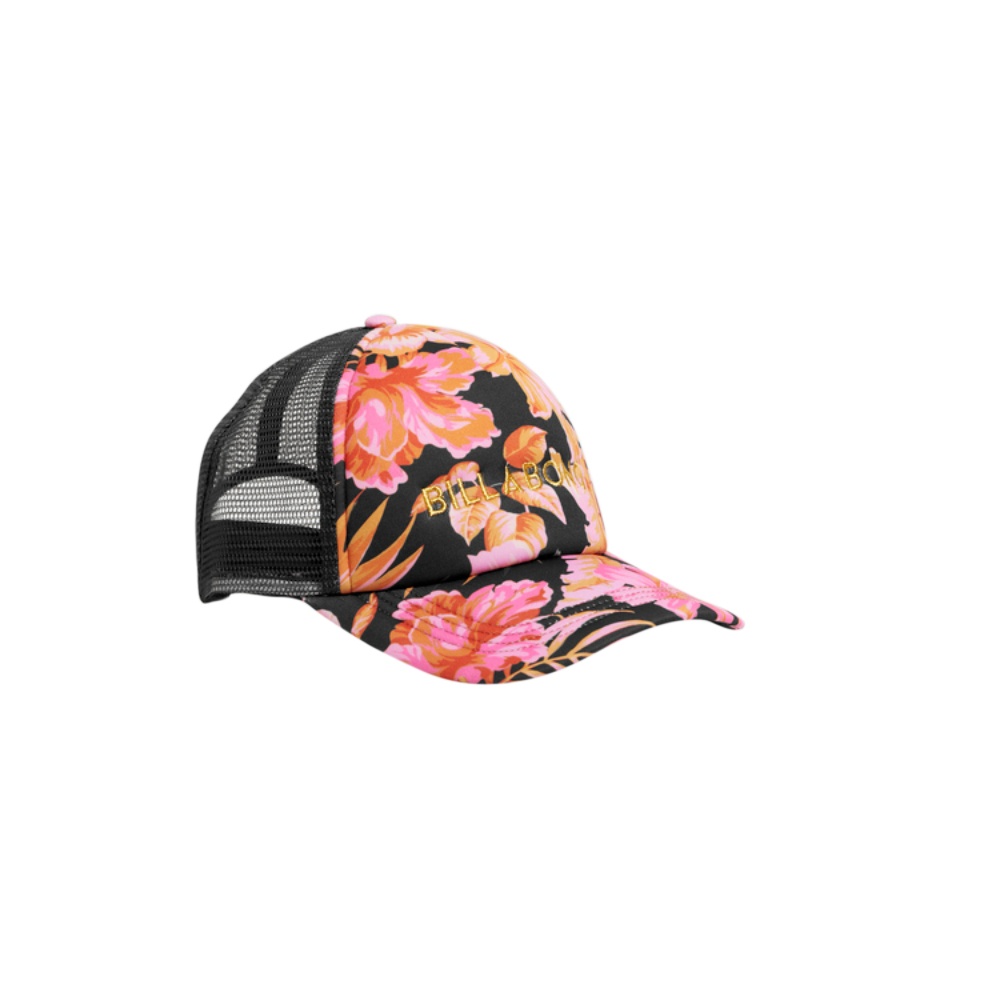 Womens Copacabana Trucker Cap In Black