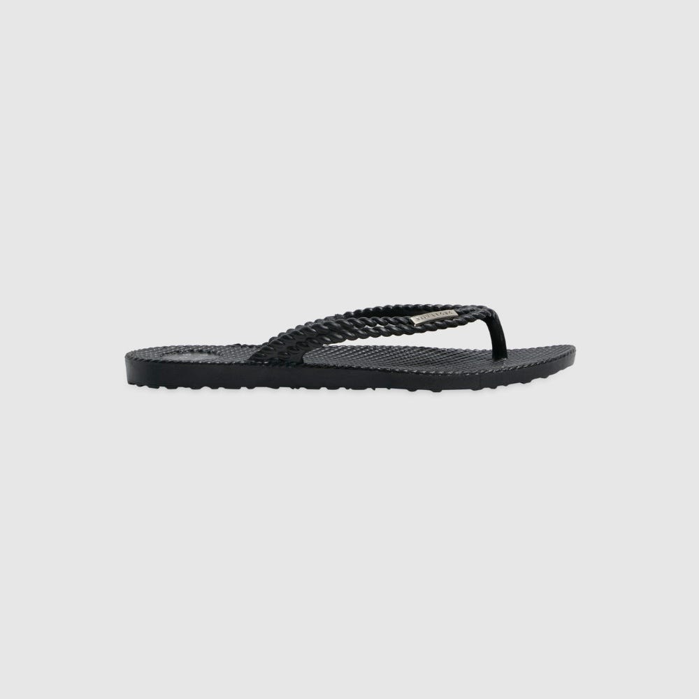 Womens Kick Back Solid Thongs
