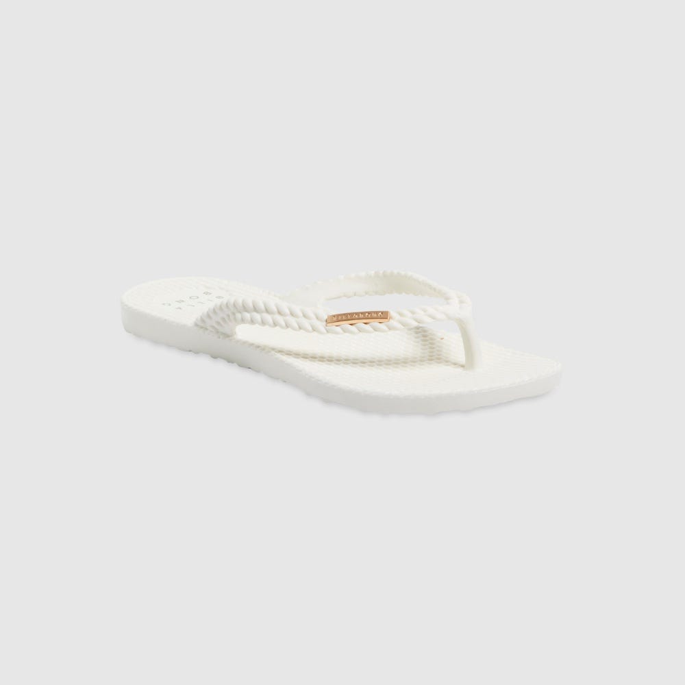 Womens Kick Back Solid Thongs