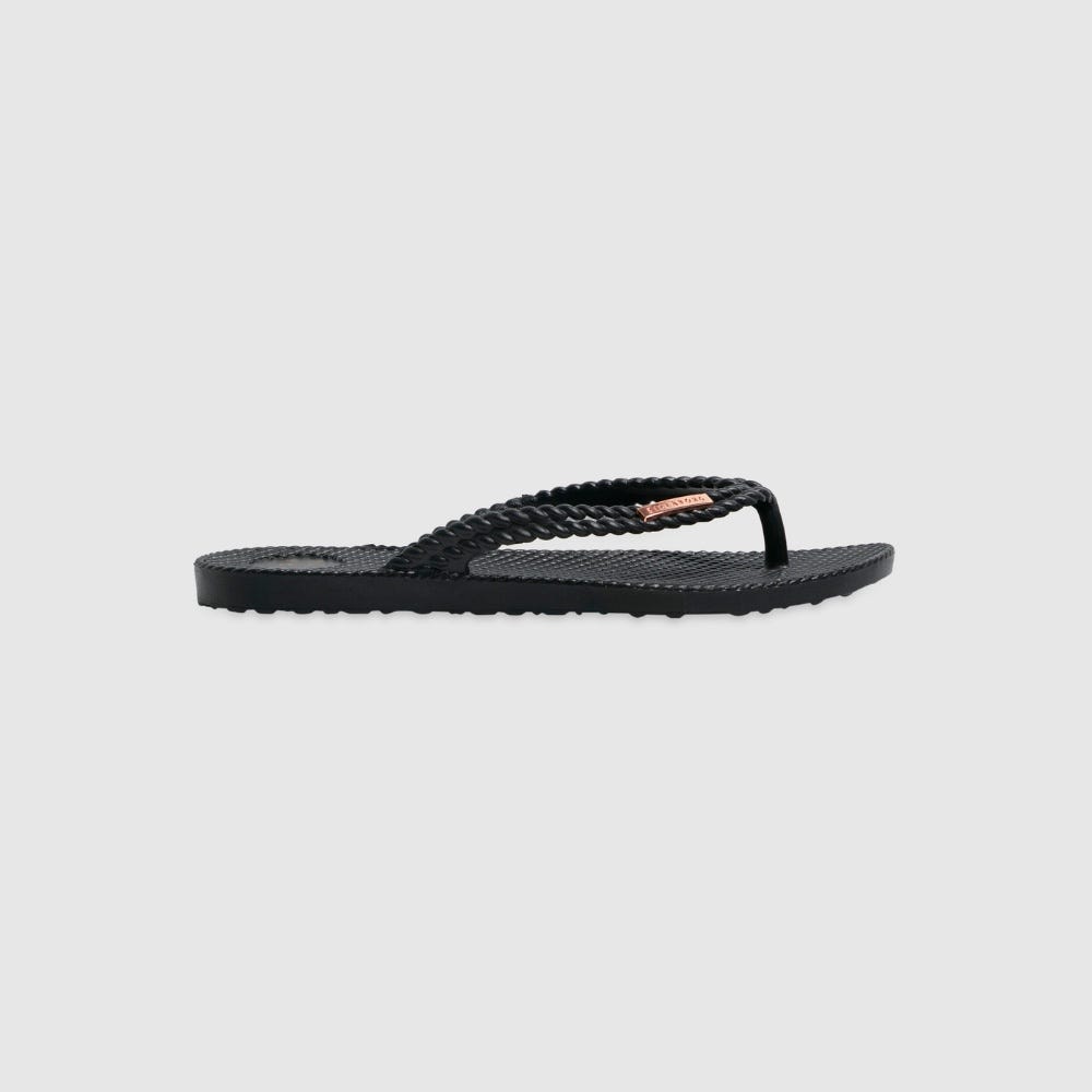 Womens Kick Back Solid Thongs