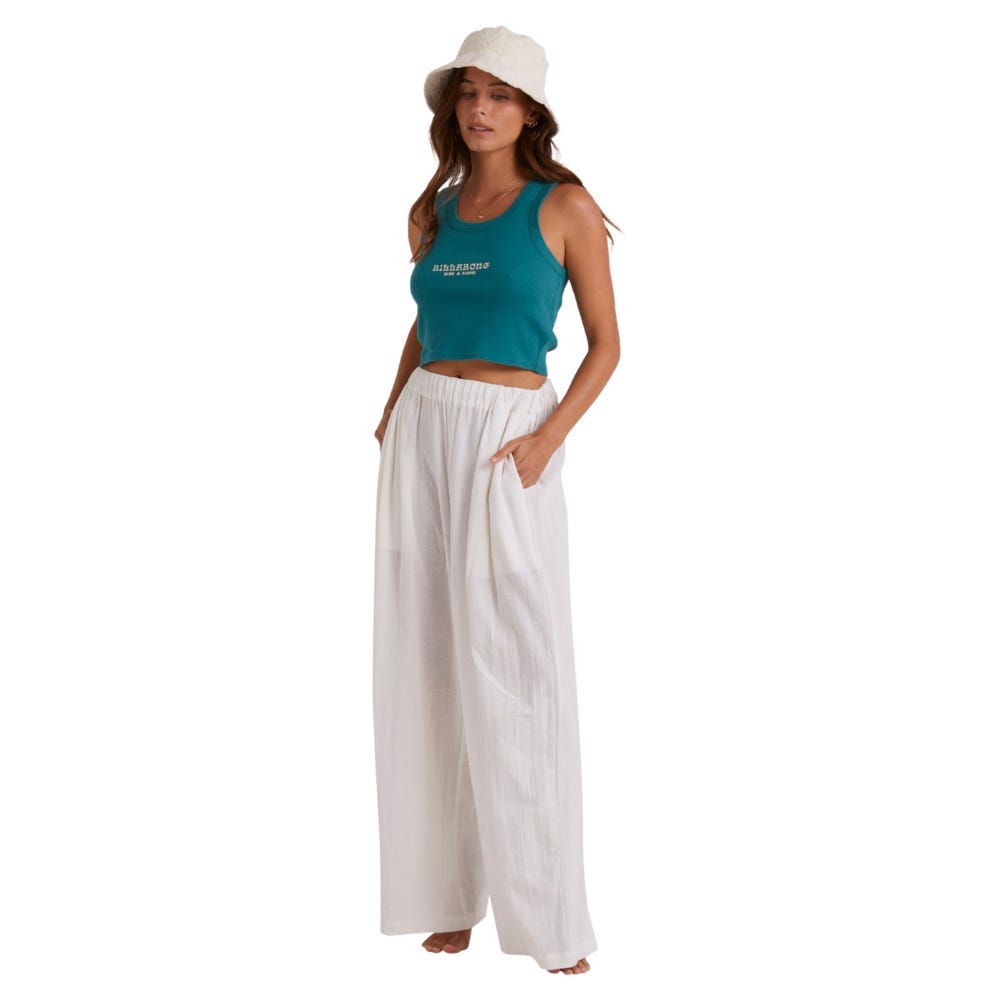 Billabong Follow Me Pants In White