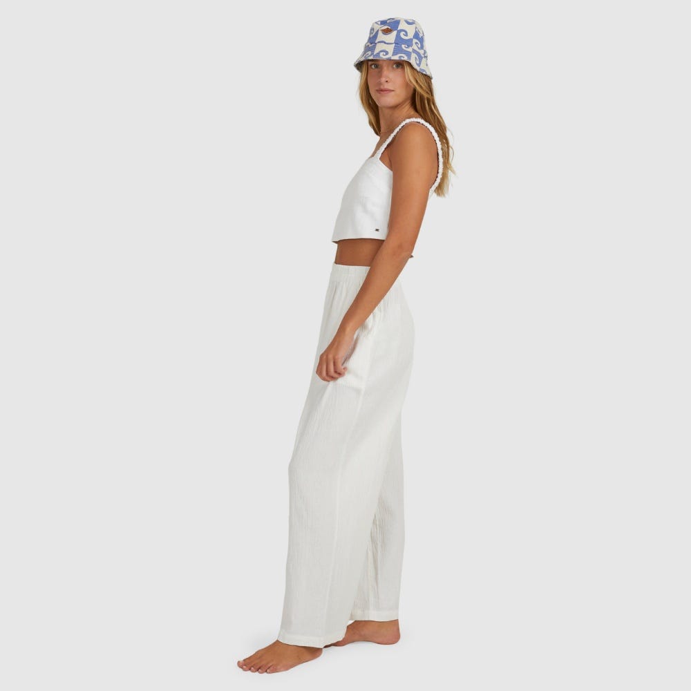 Billabong Follow Me Pants In White