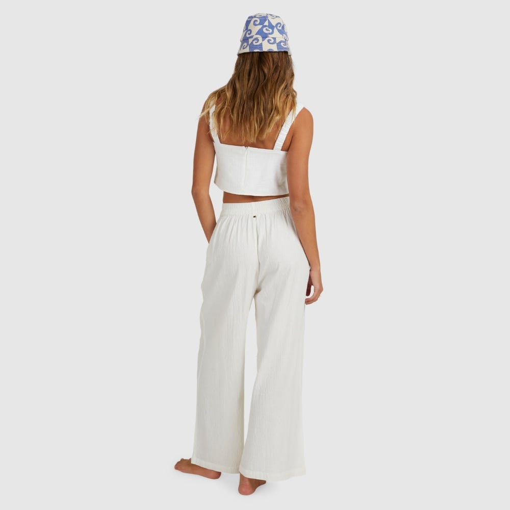 Billabong Follow Me Pants In White